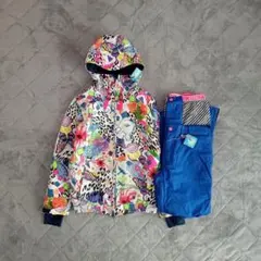 美品！　スカラーXS　スノーウェア　上下セット　パンツはシスタジェイ　M
