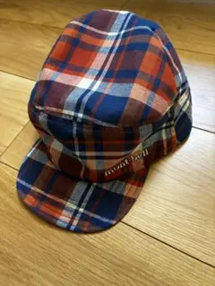 mont-bell モンベル ワークキャップ チェック柄