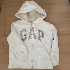GAP ストーン装飾 フード付き　ボア　パーカー