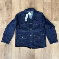 （UNIQLO U / デニムワークジャケット+ / L / ネイビー