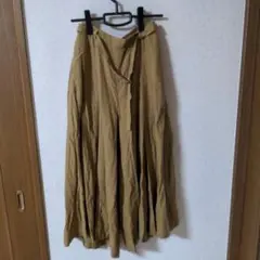 ニコアンド　スカーチョ　ワイドパンツ