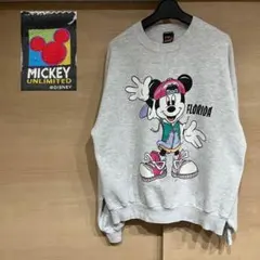 【USA製】VELVA SHEENミッキーマウス FLORIDA スウェット