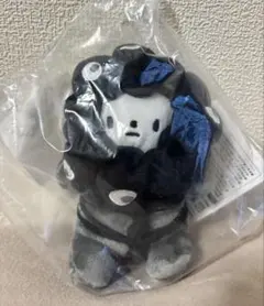 きっこうちゃんミャクミャクぬいぐるみキーホルダー　S 黒ミャクミャク