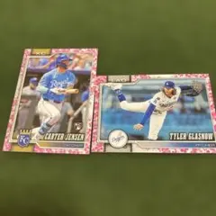 シリ99MLB Carter Jensen Tyler Glasnow 2枚
