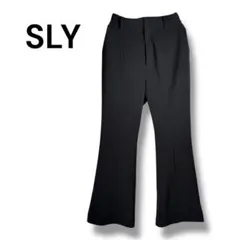 スライ フレアパンツ ブラック 美シルエット レディース 1（S相当）