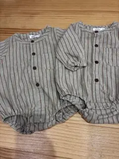 PAIR MANON ロンパース 70cm 80cm 2枚セットのサムネイル