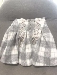 リズリサ チェックボックススカパン