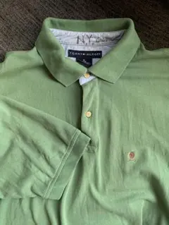 TOMMY HILFIGER グリーン ポロシャツ XL ビンテージ