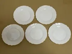 ヤマザキ春のパンまつり　白いフローラルディッシュ【5枚】