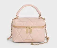 Charles & Keith ショルダーバッグ　バニティ