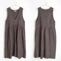 SM2 サマンサモスモス ワンピース コットン リネン ナチュラル