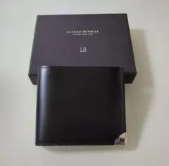 未使用 ☆ dunhill ロンドンスタイル 財布 二つ折り財布 ブラックのサムネイル