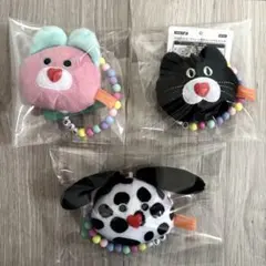 mojojojo ビーズチェーン付きフェイスマスコット3個セット