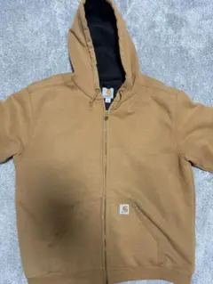 Carhartt ブラウン ジップパーカーのサムネイル