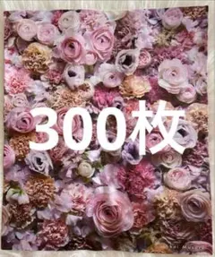 ⭐️未使用 ⭐️新聞紙の回収袋 ⭐️300枚セット ⭐️カラーお花 