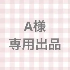 A様 専用出品