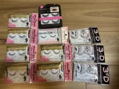 匿名配送】10点セット 華やかつけまつげ 03 ストレートBr.Mix 新品