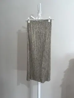 美品isseymiyake PLEATS PLEASE 草木色プリーツスカートのサムネイル