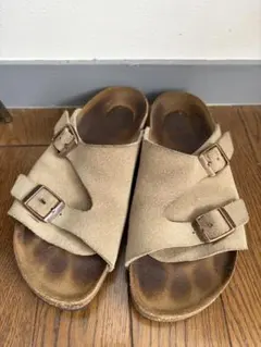BIRKENSTOCK サンダル ベージュ 37 24cm - メルカリ