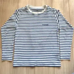 mont-bell モンベル 長袖 青ボーダー