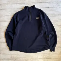 Sports Illustrated 刺繍ロゴ ハーフジップ XL メンズ古着