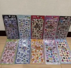 トミカ、プラレールプチドロ、うるちゅる、ボンドロなどシール18枚