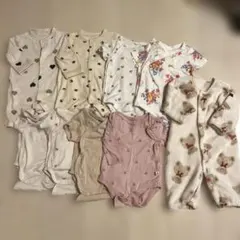 ベビー　GAP H&M 西松屋　肌着　ロンパース　まとめ売り 50 60 新生児