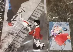 エポスカード ワンピース クリアファイル3種 麦わらストア ポストカード 限定