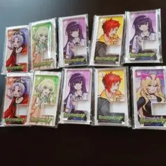新品未開封・限定品 モンストスマホスタンドキーホルダー 全5種コンプリート