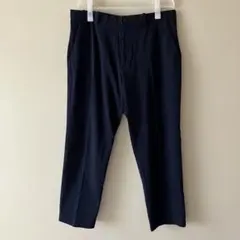 ユニクロ アンクルパンツ ネイビー XL