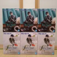 ブルーロック　フィギュア　潔世一　糸師凛　6個セット