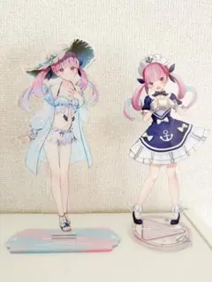 ホロライブ 湊あくあ アクリルスタンド 大きいサイズ