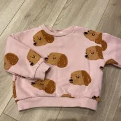 ZARA 犬柄トレーナー 6-9ヶ月