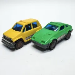 メーカー不明 80年代 ミニカー 2台セット