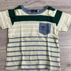 BeBe ボーダー柄 半袖Tシャツのサムネイル