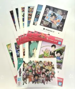 １番くじ ドラゴンボール クリアポスター&ビジュアルボード 12枚まとめ売り