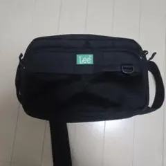 Lee ブラック ショルダーバッグ