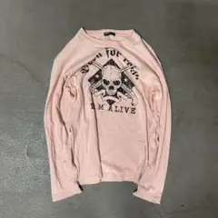 00s archive スカル ロンt y2k