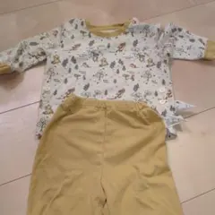 プーさん ベビー　パジャマ　ユニクロ