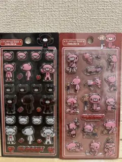 【新品】GLOOMY　新作パフポップシール　いたずらグマのグルーミー　森チャック