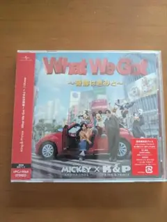 What We Got ～奇跡は君と～ CD