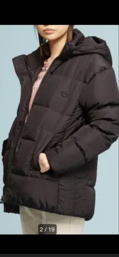 ※断捨離最終 ❄︎冬セール 美品 アディダス フード付き 軽量ダウン※ユニセックス