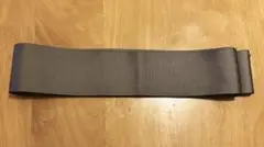 サッシュベルト（グレージュ）ウェストマークリボン
