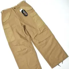未使用3.4万 ナナミカ カーゴパンツ 0 レディース ベージュ SUCS303