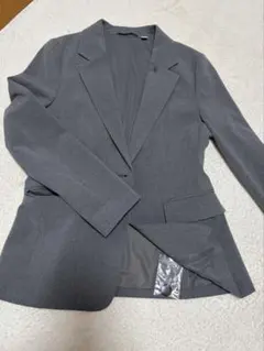 GU グレー ビジネスジャケット