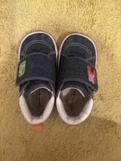 ミキハウス　デニムブルースニーカー
