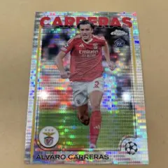 topps soccer ALVARO CARRERAS RC