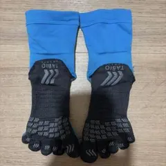 TABIO SPORTS 5本指ソックス ブルー 水村Sサイズのサムネイル