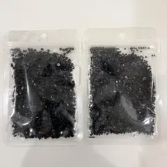 デコパーツ　ストーン　ブラック　2mm×5000 3mm×2000