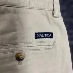 NAUTICA クラシックフィット チノショーツ 34W